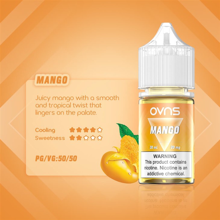 Mango Ejuice for Disposable Electronic Cigarette Nic Salt 30ml Vape Juice Bottle Liquid 20mg 50mg Mango Ejuice for Disposable Electronic Cigarette Nic Salt 30ml Vape Juice Bottle Liquid 20mg 50mg
