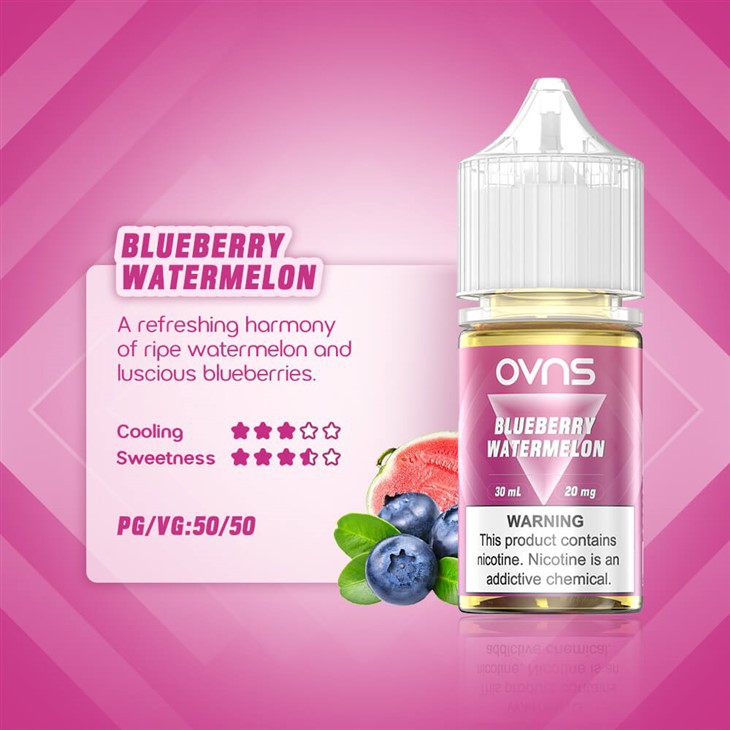 Blueberry watermelon Ejuice Eliquid 2% 5% Nic Salt Strength Blueberry watermelon Ejuice Eliquid 2% 5% Nic Salt Strength
