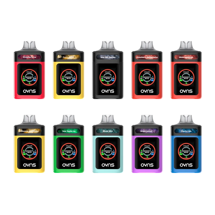 25000 Puffs TFT Screen 50mg Nic Disposable Vape